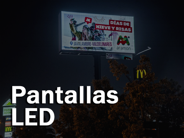 Pantallas publicitarias