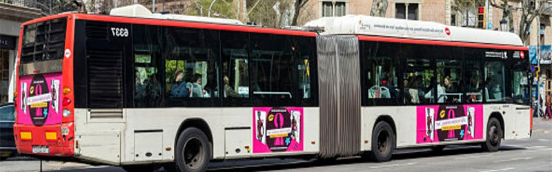 Publicidad exterior en autobuses en Valencia